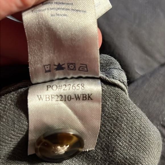 Faherty Women’s Slim Straight Leg Cropped Utility Pants Washed green Women's 29 - Picture 10 of 10